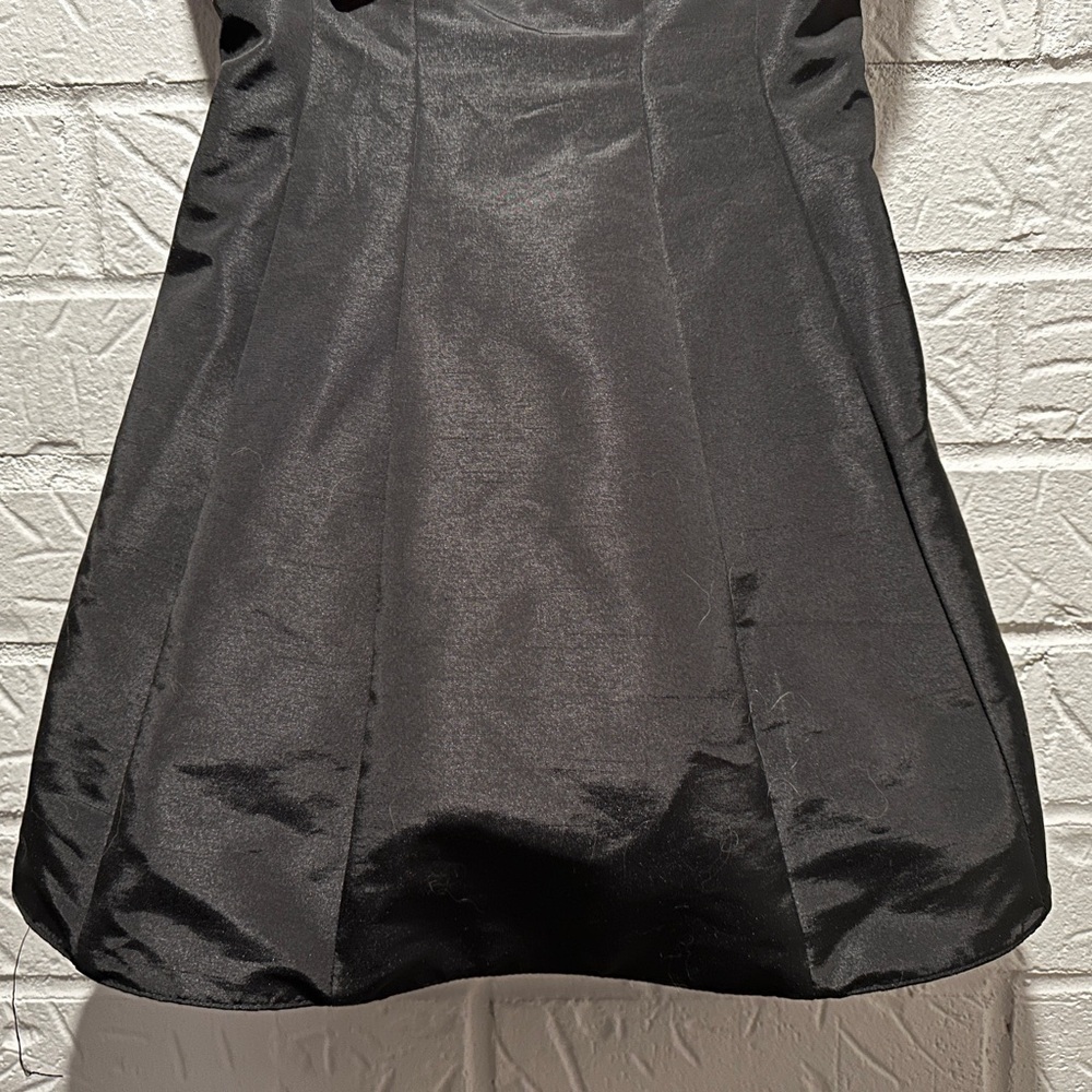 New Mac Duggal Strapless Bow Mini Dress Size 2 - Picture 7 of 10
